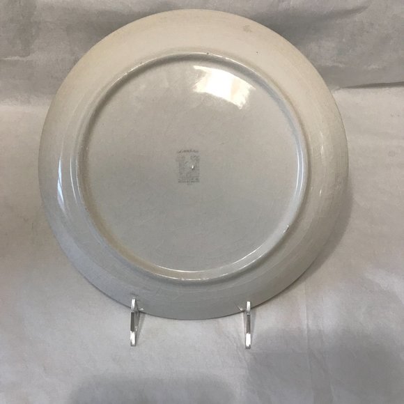 Original Oil Painting on Ceramic Plate Artist Signed Decorative Wall Hanging - Picture 6 of 6